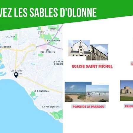 Aux Pieds Des Dunes Maison Pecheur Les Sables-dʼOlonne
